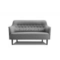 Velvet sofa stoff amerikansk stil stoffsofa